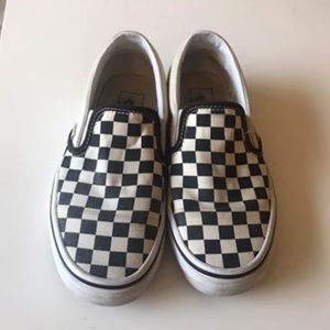 Checkered Vans